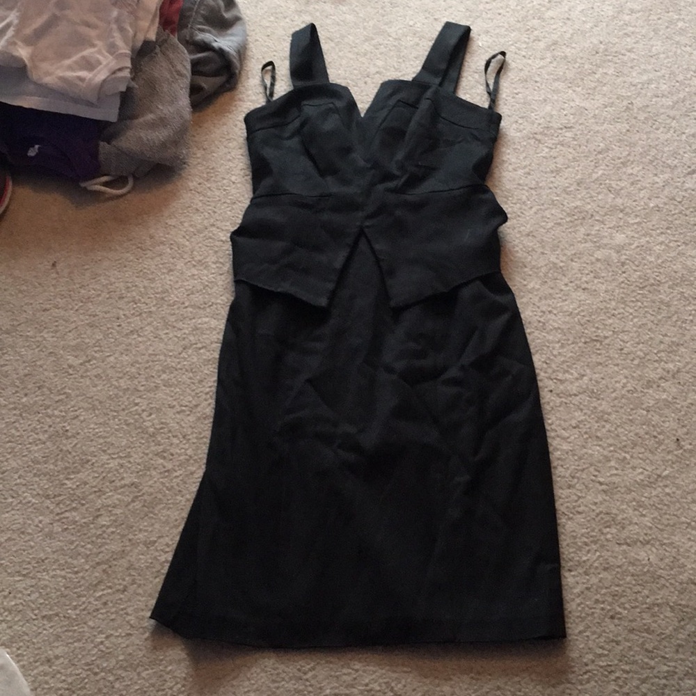 black dress